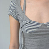 Altra Stripe Top (Gray)