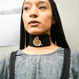 Woven Shell Choker (Black)