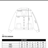 Marble Mohair Cardigan (Grey/Multi)