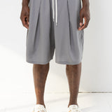 Benjamin Pleated Short (Grey)