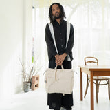 Stripe Baggy Shirt (Irish Linen/Black/White)