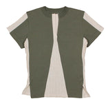 No. 112 Short Sleeve Knit T-Shirt (Olive Green)