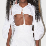 Edna Shrug (White)