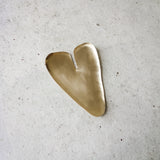 Heart Shaped Brass Plate