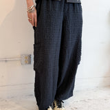 Rayon Chef Pant (Black Seasme)