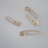 Brass Paper Clip Book Jewelry