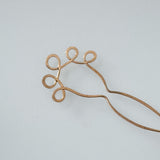 Brass Hairpin (Mini Loops)
