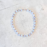 Tobiko2 Necklace (Opalite & Carnelian)