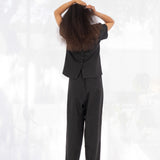 Big Shoulder Button Front Shirt
