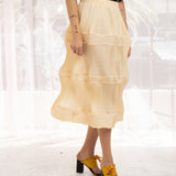Balance Skirt (Butter Yellow)