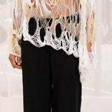 Big White Knit Jumper
