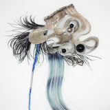 Fancy Mini Creature Hair Brooch