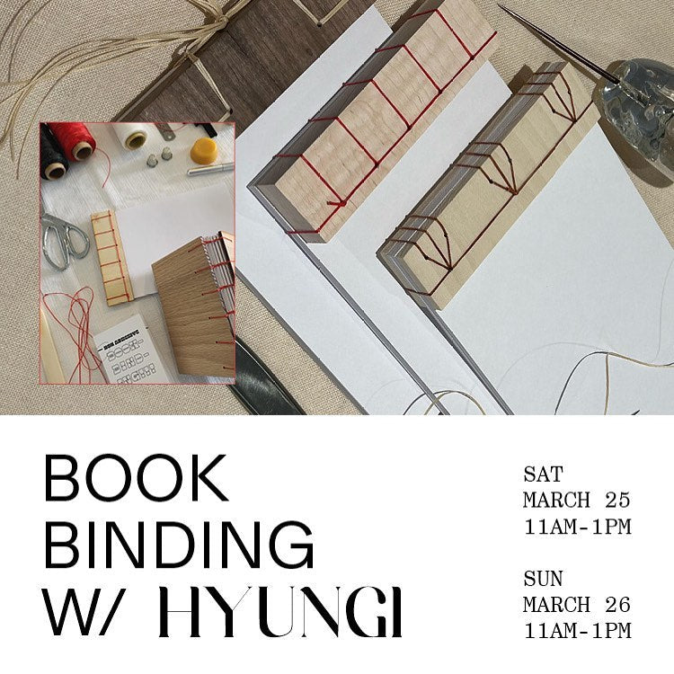 HYUNGI Bookbinding Workshops