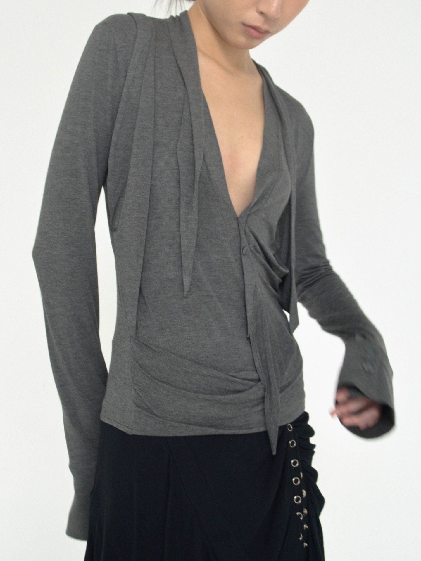 Adoya Long Sleeve Shirt (Grey)