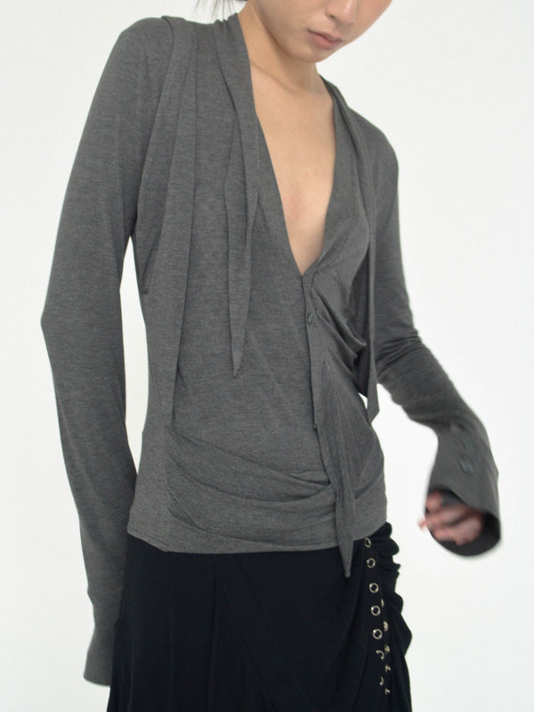 Adoya Long Sleeve Shirt (Grey)