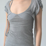 Altra Stripe Top (Gray)