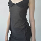 Aphora Sheer Top (Black)