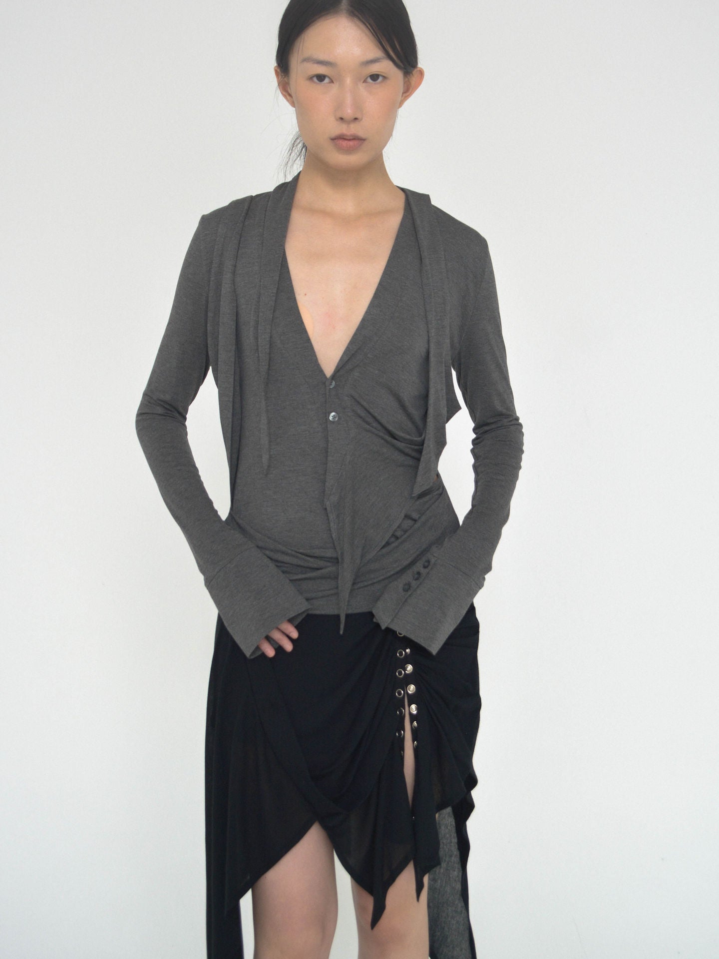 Adoya Long Sleeve Shirt (Grey)
