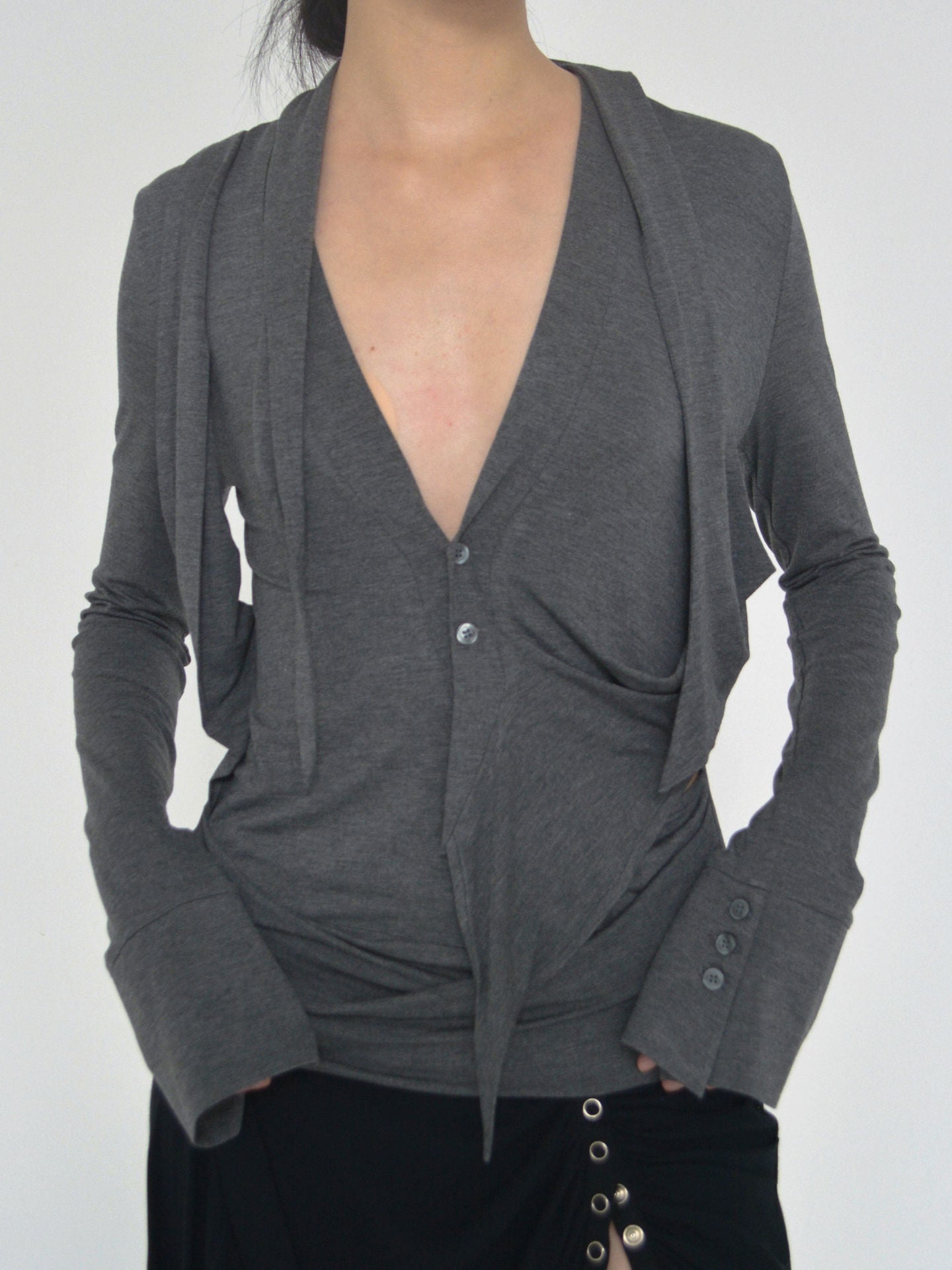 Adoya Long Sleeve Shirt (Grey)