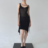 Aphora Sheer Top (Black)
