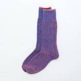 Eco Fleece Pile Socks (Purple)