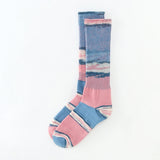 Kasuri Socks (Pink)