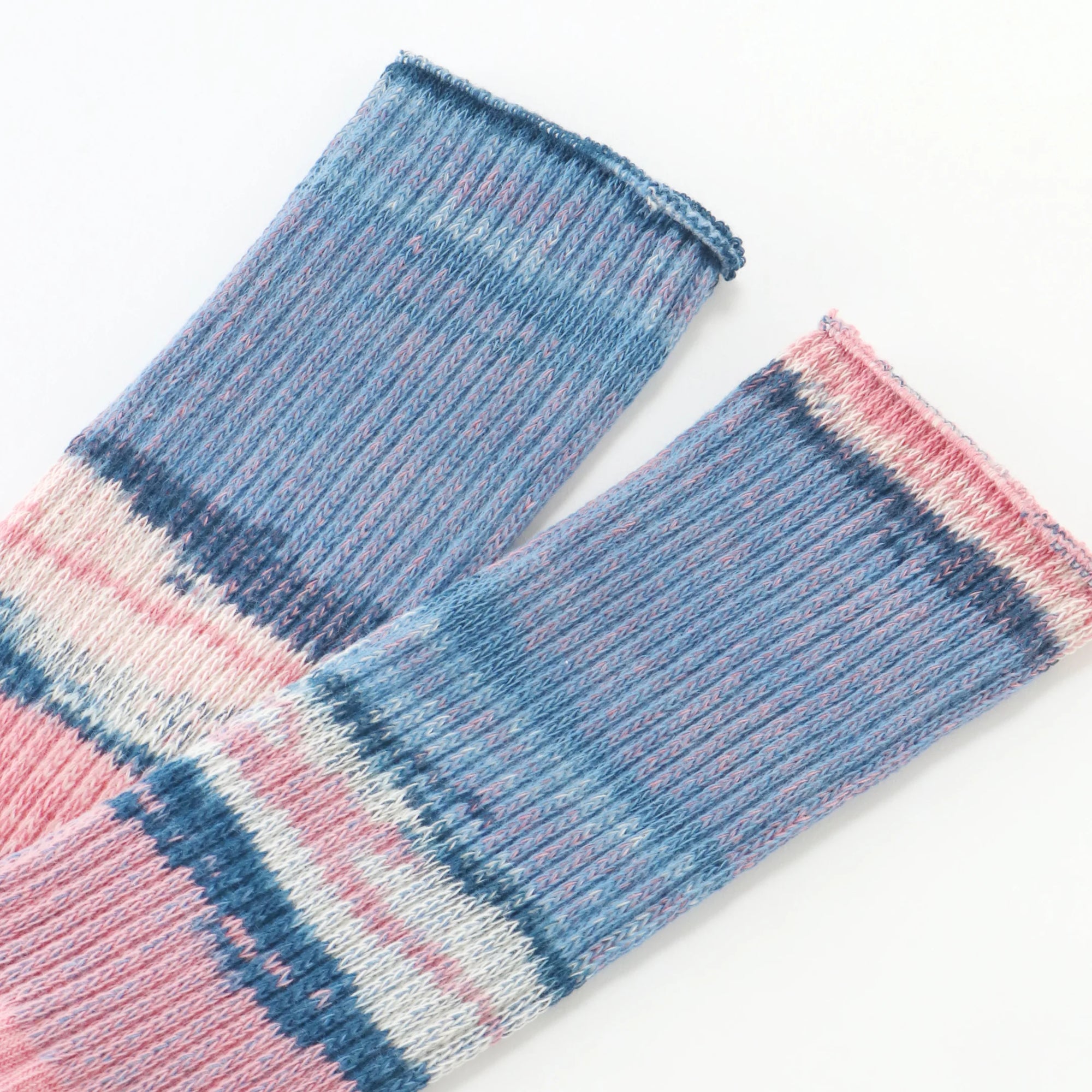 Kasuri Socks (Pink)