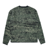 Warpaint Mohair Cardigan (Green/Multi)