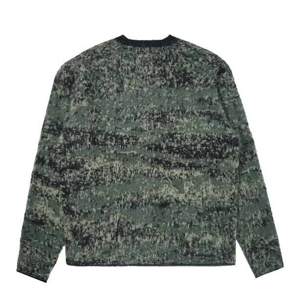 Warpaint Mohair Cardigan (Green/Multi)