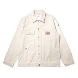 Ecru Denim Work Jacket (Off White)