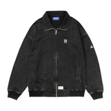 Dawn Track Jacket (Washed Black)