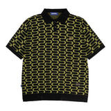 Scrolls Knitted Polo (Multi)
