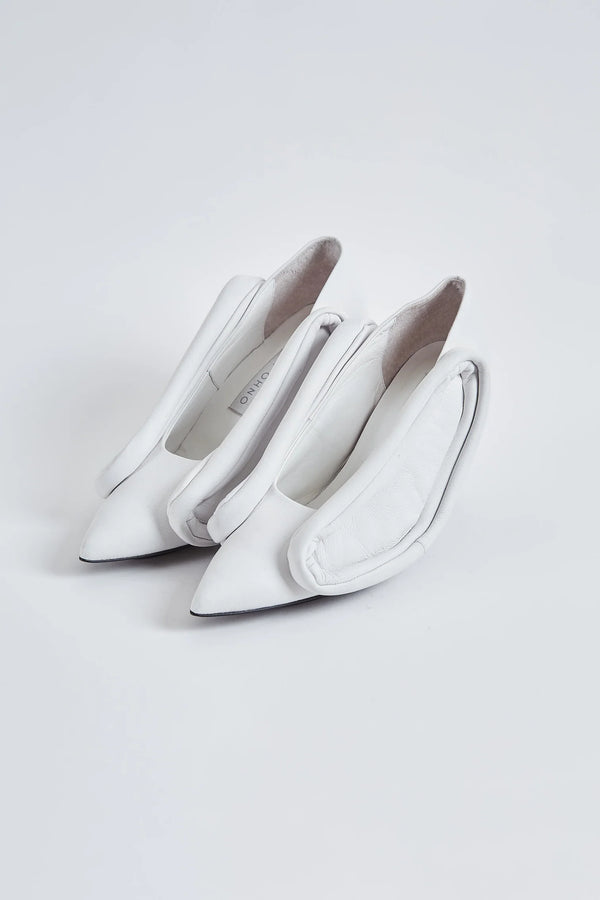 "LADY" High Heels (White)