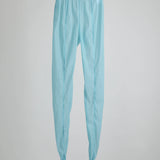 Stretch Nylon Stirrup Leggings (Saxe Blue)