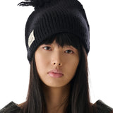 Scarf Flat Hat (Black)