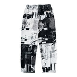 Mosaic Printed Easy Pants (Black)