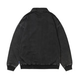 Dawn Track Jacket (Washed Black)