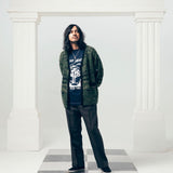 Midtown Pleated Easy Pants (Black)