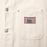Ecru Denim Work Jacket (Off White)