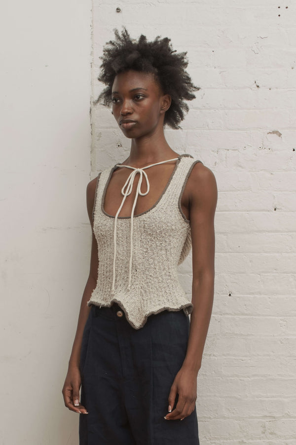 Helen Tank (Cream)