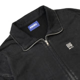 Dawn Track Jacket (Washed Black)