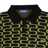 Scrolls Knitted Polo (Multi)