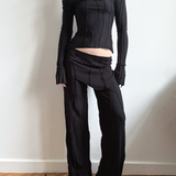 Flowing Trousers (Black)