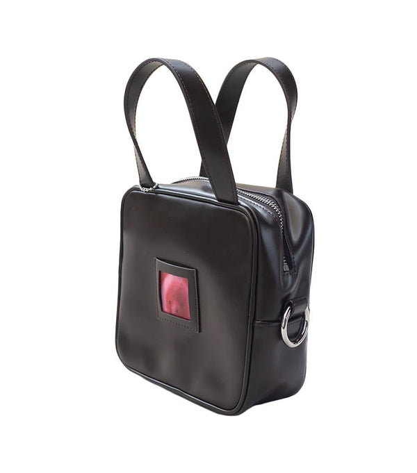 Portrait Slot Mini Square Bag