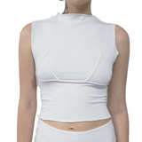 Triangle Bra Top (White)