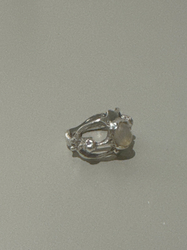 Mujer Espejo Ring (Opal)