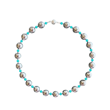 Fish Eggs Necklace (Amazonite)