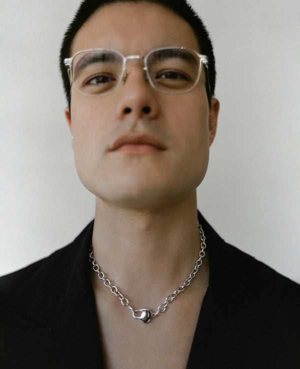 Fluid Form Chunky Necklace