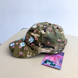Camo Bow Embellished Cap