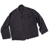 Linen Dinner Jacket (Black Sesame)